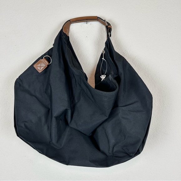 Lancel Black Adjustable Canvas Bag - Picture 3 of 9